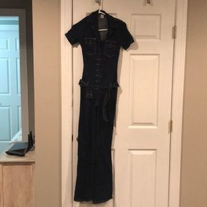 Frankie B. Denim jumpsuit size S